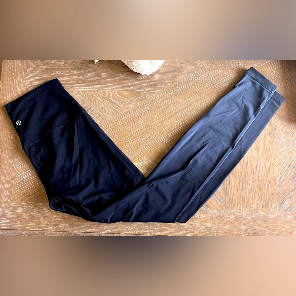 Black fade lululemon leggings size 8